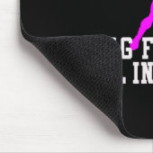 Mädchen Flag Fußball für Kinder Jugend oder Frauen Mousepad (Ecke)
