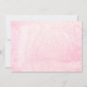 Mädchen Foto 1 Jahr Geburtstag Koala Bär Einladung (Rückseite)