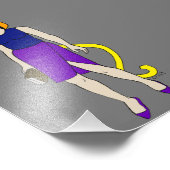 Mädchen Fotodruck (Ecke)