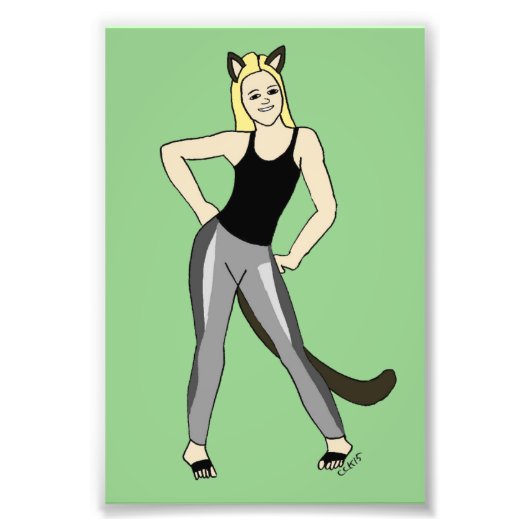 Mädchen Fotodruck (Vorne)