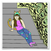 Mädchen Fotodruck (Vorne)