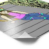 Mädchen Fotodruck (Ecke)