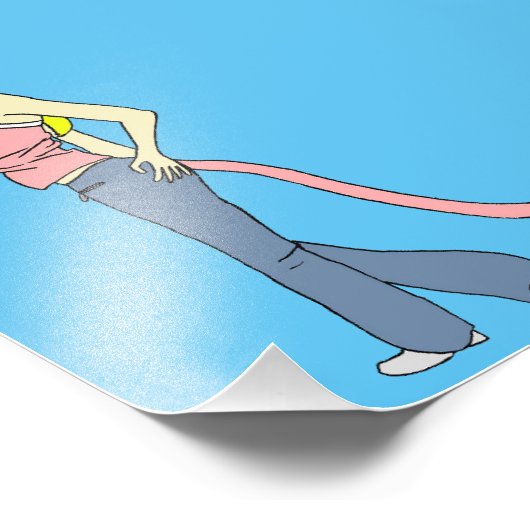 Mädchen Fotodruck (Ecke)