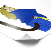 Mädchen Fotodruck (Ecke)