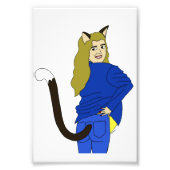 Mädchen Fotodruck (Vorne)