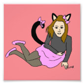 Mädchen Fotodruck (Vorne)