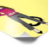 Mädchen Fotodruck (Ecke)
