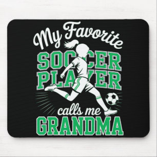 Mädchen Fußball Lieblingsfußballspieler nennt mich Mousepad