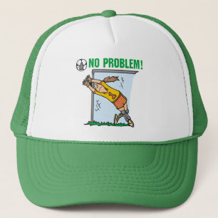 Mädchen-Fußballgoalie-T - Shirts und Geschenke Truckerkappe