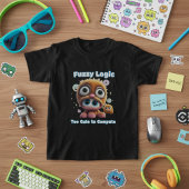 Mädchen Fuzzy Logic Tech Pun T-Shirt