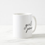 Mädchen-Gang Stylischer Moderner Feministischer Mä Kaffeetasse (VorderseiteRechts)