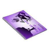 Mädchen-Gärtner-Notizbuch Notizblock (Rechte Seite)