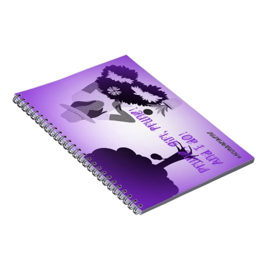 Mädchen-Gärtner-Notizbuch Notizblock (Rechte Seite)