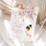 Mädchen Gebet Erste heilige Kommunion Rosa Bläseri Einladung<br><div class="desc">Mädchen Gebet erste heilige Kommunion Rosa Bläserprimera Comunión.</div>