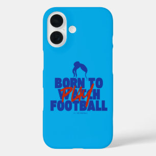 Mädchen, geboren um Fußball zu spielen iPhone 16 Hülle