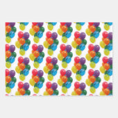 Mädchen Geburtstag Geschenkpapier Set (Vorderseite)