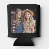 Mädchen Geburtstagswochenende Personalisiertes Fot Dosenkühler (Rückseite)