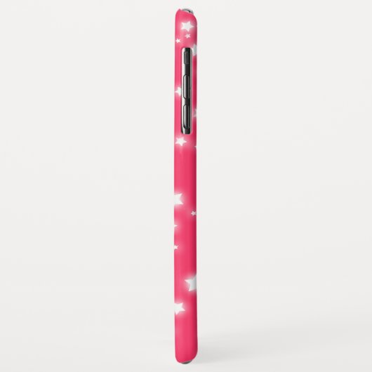 Mädchen genannt grafisches helles Rosa Case-Mate iPhone Hülle (Hinten/Links)