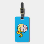 Mädchen Gepäckanhänger (Vorderseite vertikal)