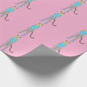 Mädchen Geschenkpapier (Ecke)