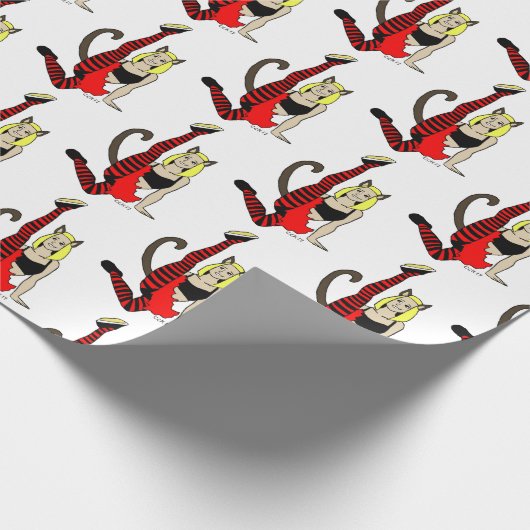 Mädchen Geschenkpapier (Ecke)