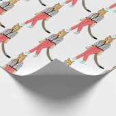 Mädchen Geschenkpapier (Ecke)