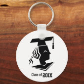 Mädchen Geschlossen Klasse Jahr Memento Personalis Schlüsselanhänger (Vorderseite)