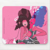 Mädchen-Gespräch Mousepad (Vorne)