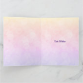 Mädchen-glücklicher 10. Geburtstags-feenhafter Karte (Innenseite)