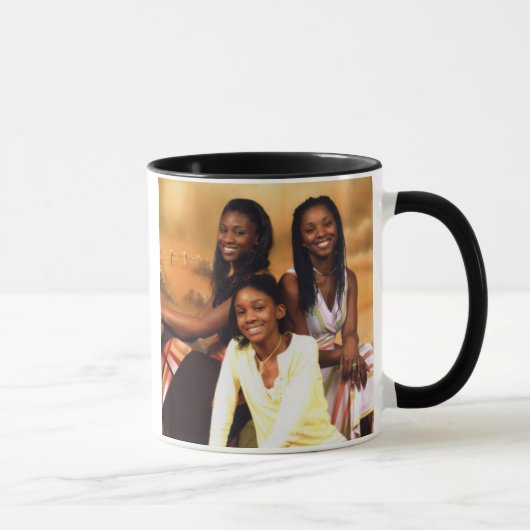 Mädchen, GLÜCKLICHER VATERTAG Tasse (Rechts)