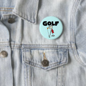 Mädchen GOLF T-Shirts und Geschenke Button (Beispiel)