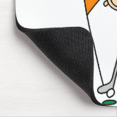 Mädchen GOLF T-Shirts und Geschenke Mousepad (Ecke)