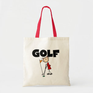 Mädchen GOLF T - Shirts und Geschenke Tragetasche