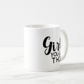 Mädchen got Sie dieses Kaffeetasse (VorderseiteRechts)