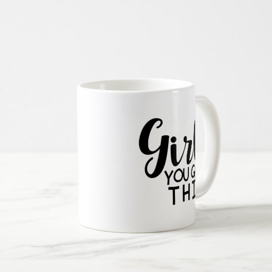 Mädchen got Sie dieses Kaffeetasse (VorderseiteRechts)