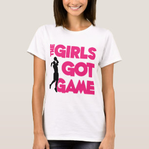 Mädchen got Spiel, Melone T-Shirt