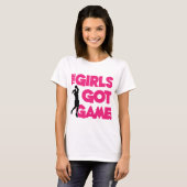 Mädchen got Spiel, Melone T-Shirt (Vorne ganz)