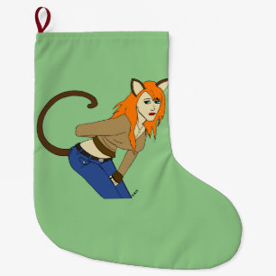 Mädchen Großer Weihnachtsstrumpf