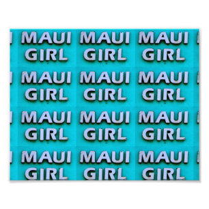 Mädchen grün fotodruck