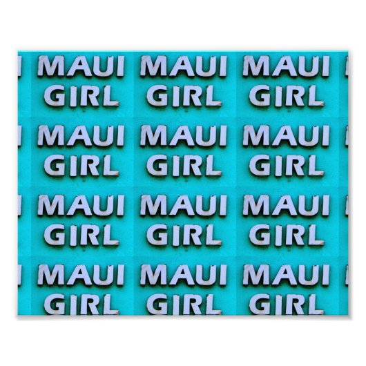 Mädchen grün fotodruck (Vorne)