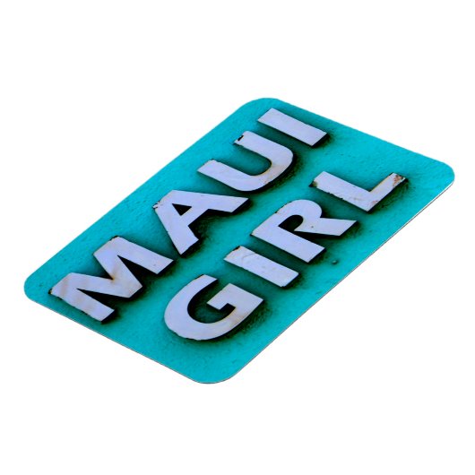 Mädchen grün magnet (Linke Seite)