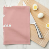 Mädchen-Gruppen-Tee-Tuch (Rosa) Geschirrtuch (Viertel Falte)