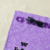 Mädchen Gymnastik Fähigkeiten Crosswords Strand Ha Strandtuch (Beispiel)