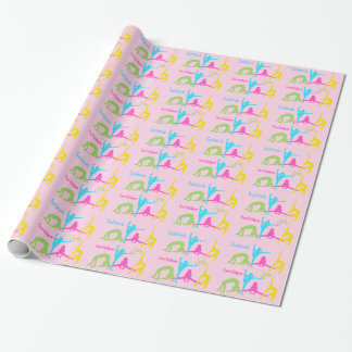 Mädchen-Gymnastik-Packpapier Geschenkpapier