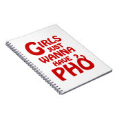 Mädchen haben nur gerne Phở Notizblock (Rechte Seite)