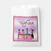 Mädchen haben nur Spaß Bachelorette Geschenktütchen (Vorderseite)