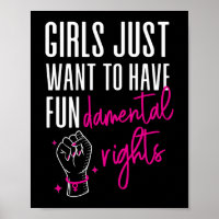 Mädchen haben nur Wanna Grundrechte Feministin