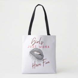 Mädchen haben Spaß Tasche