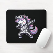 Mädchen Halloween Design für Mädchen Spooky Unicor Mousepad (Mit Mouse)