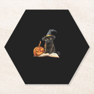 Mädchen Halloween Niedlich Kat Kürbiskin Hexenkost Untersetzer